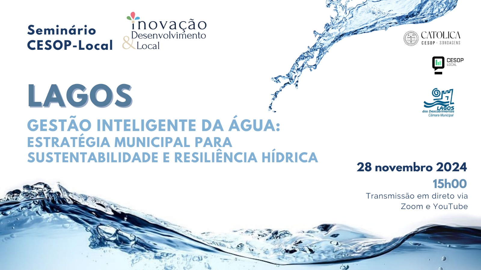 Gestão Inteligente da Água: Estratégia Municipal de Lagos para a Sustentabilidade e Resiliência Hídrica