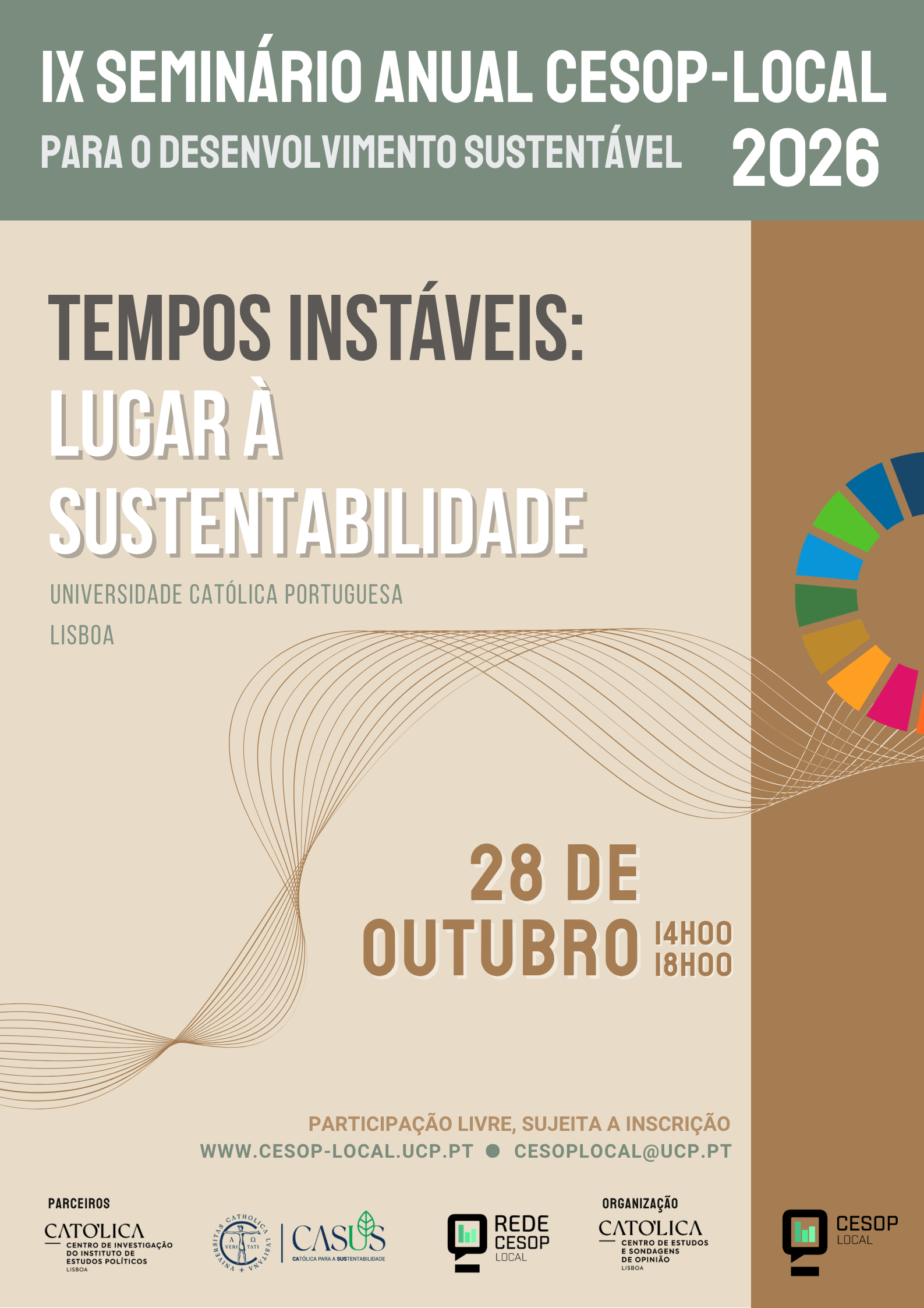 IX Seminário Anual CESOP-Local para o Desenvolvimento Sustentável