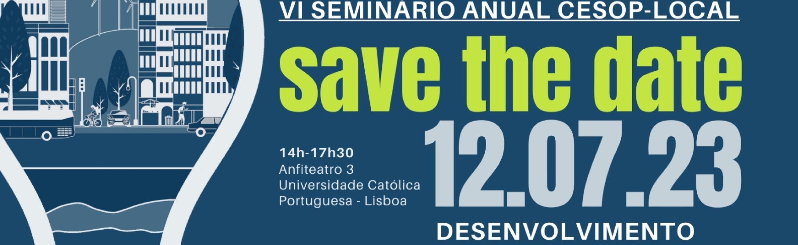 Seminário Anual CESOP-Local para o Desenvolvimento Sustentável 2023 